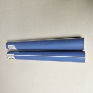 Waterproof Solid Blue Contact‎ Paper X2